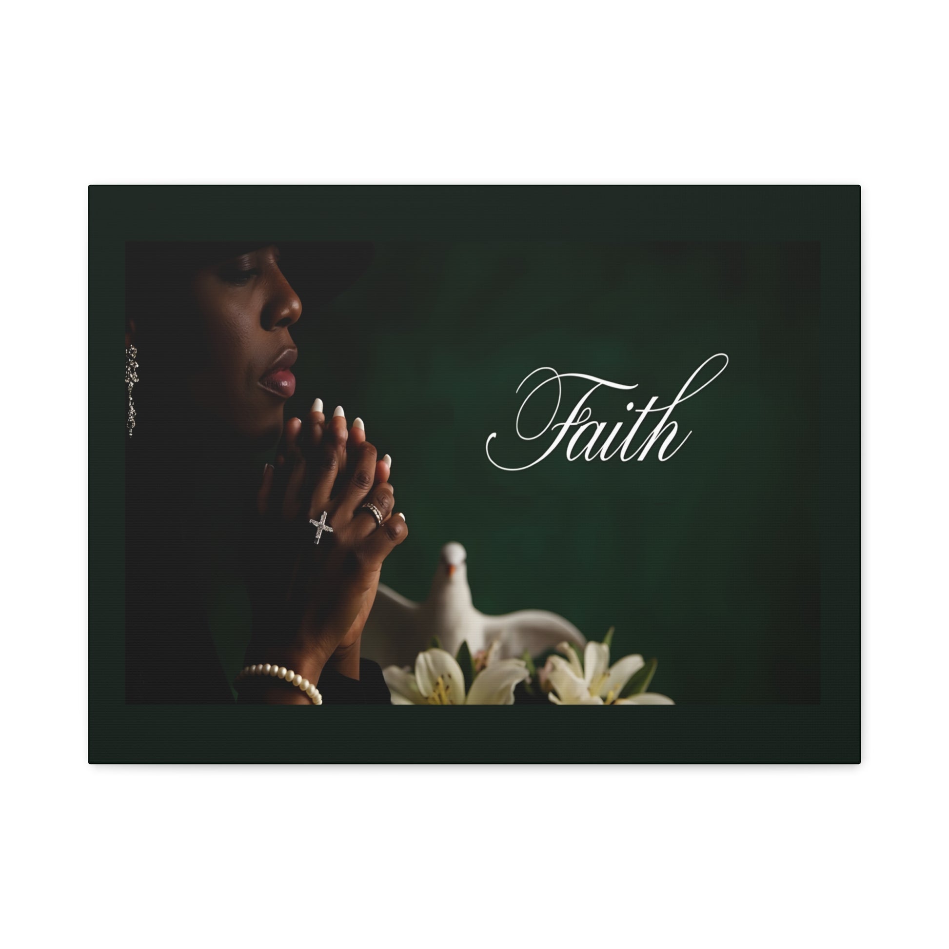 Faith 34 Women's Inspiration Canvas Wall Art by Grace Canvas