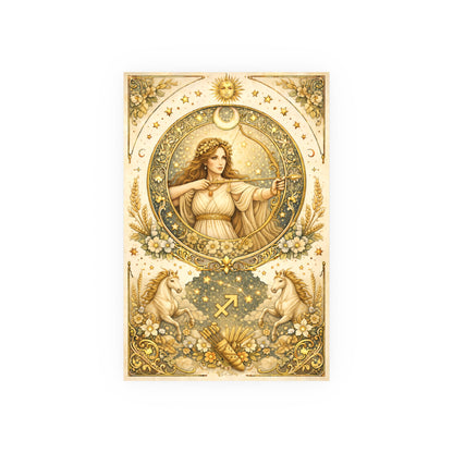 Celestial Sagittarius Zodiac Poster by Grace Canvas Shop