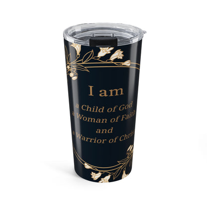20oz Woman of Faith Tumbler Stainless Travel Cup
