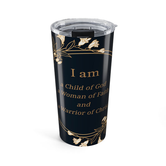 20oz Woman of Faith Tumbler Stainless Travel Cup