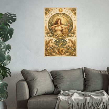 Celestial Sagittarius Zodiac Poster by Grace Canvas Shop