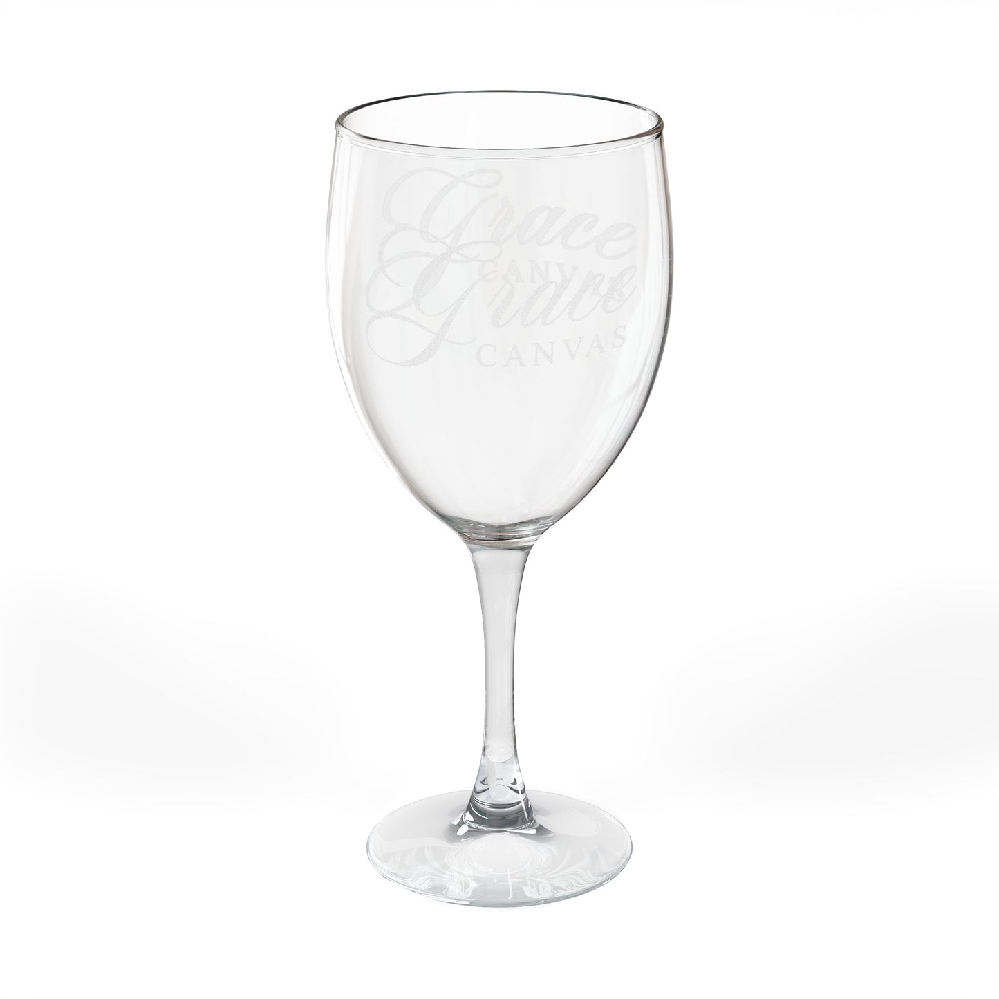 Engraved 10.5oz Wine Glass