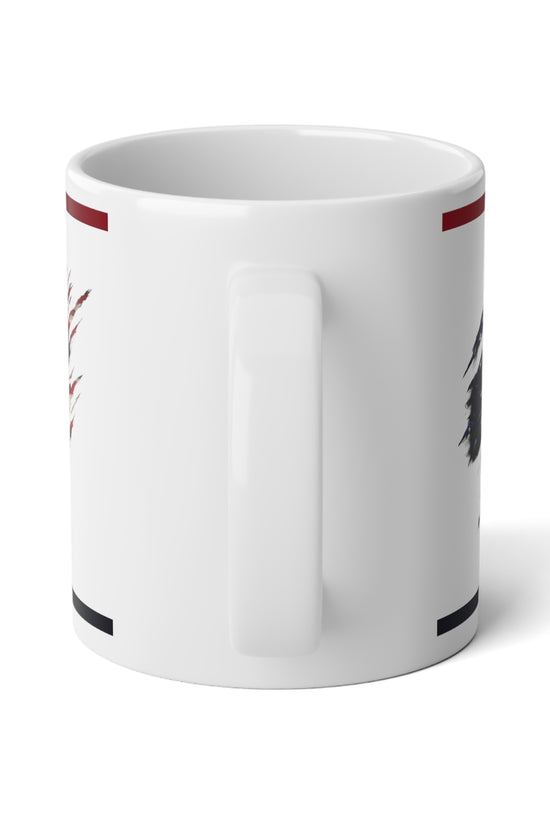 20oz American Flag Eagle Jumbo Mug Patriotic Coffee Cup by Grace Canvas Shop