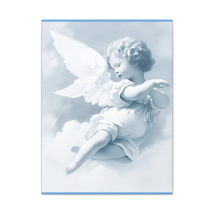 Baroque Angel Cherub Wall Canvas