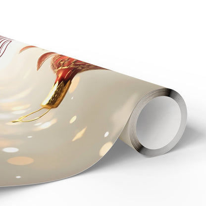 Christmas Ornament Wrapping Paper – "Merry Christmas" Holiday Gift Wrap