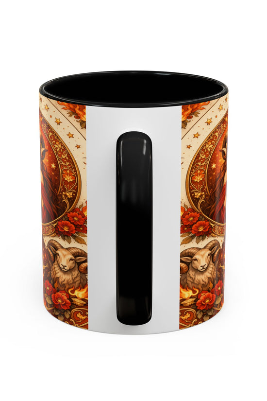 Celestial Aries Coffee Mug (11/15oz) by Grace Canvas Shop