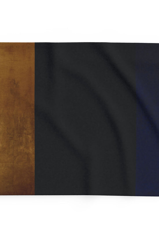 3 Colors - Arctic Colorblock Fleece Blanket by Grace Canvas Shop