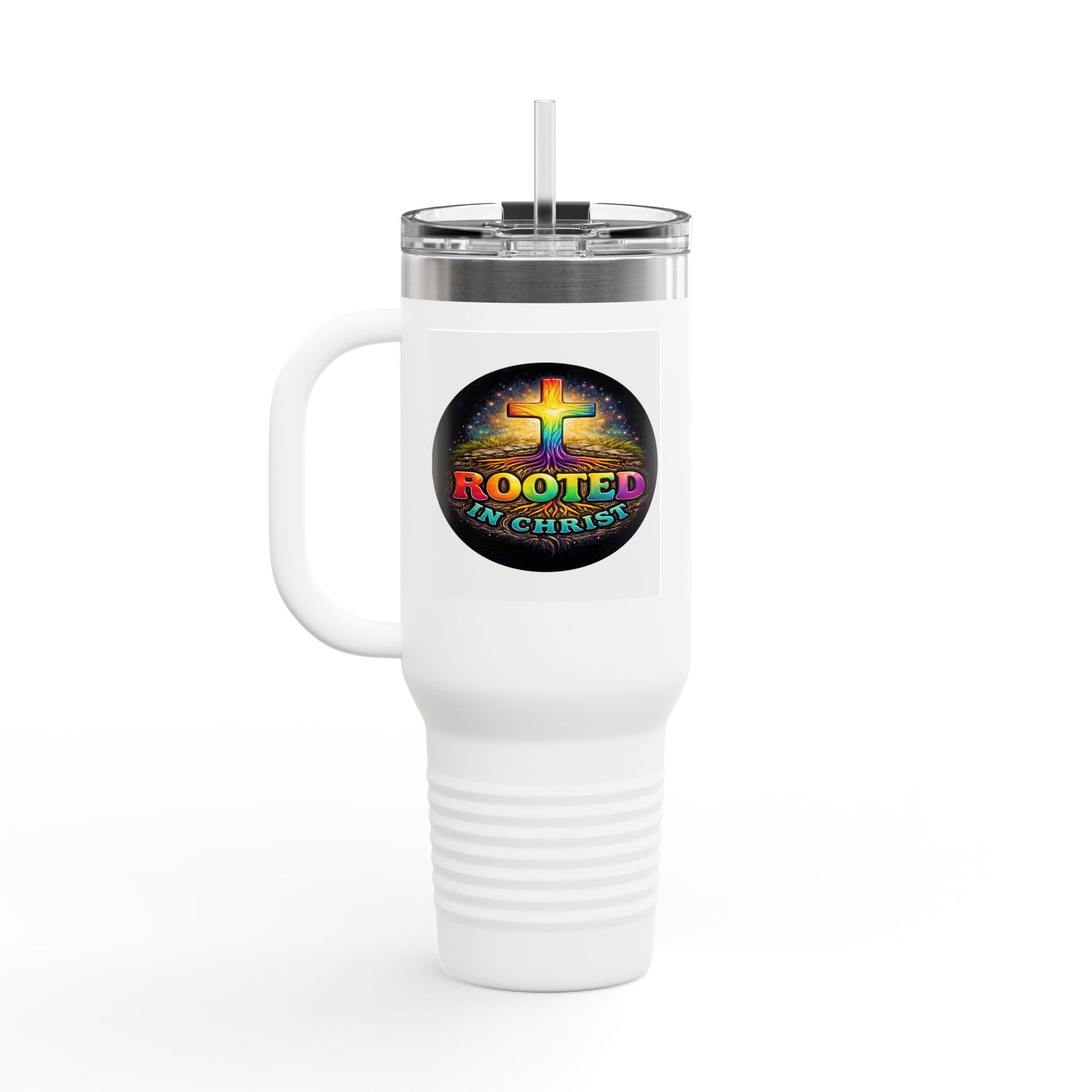 Insulated Travel Mug, 40oz by Grace Canvas Shop