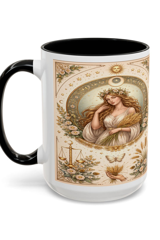 Celestial Virgo Coffee Mug 11oz/15 oz by Grace Canvas Shop