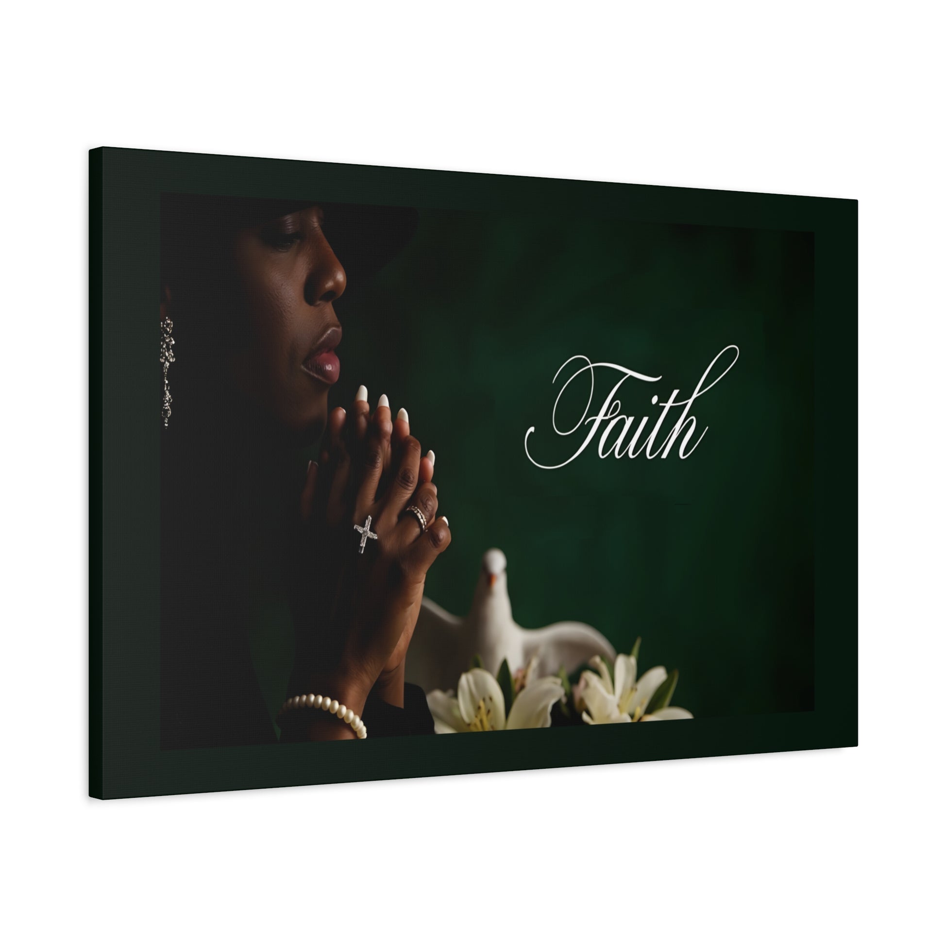 Faith 34 Women's Inspiration Canvas Wall Art by Grace Canvas