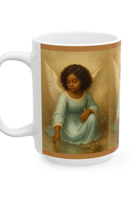 Serenity Angel Ceramic Mug (11oz/15oz) by Grace Canvas.shop
