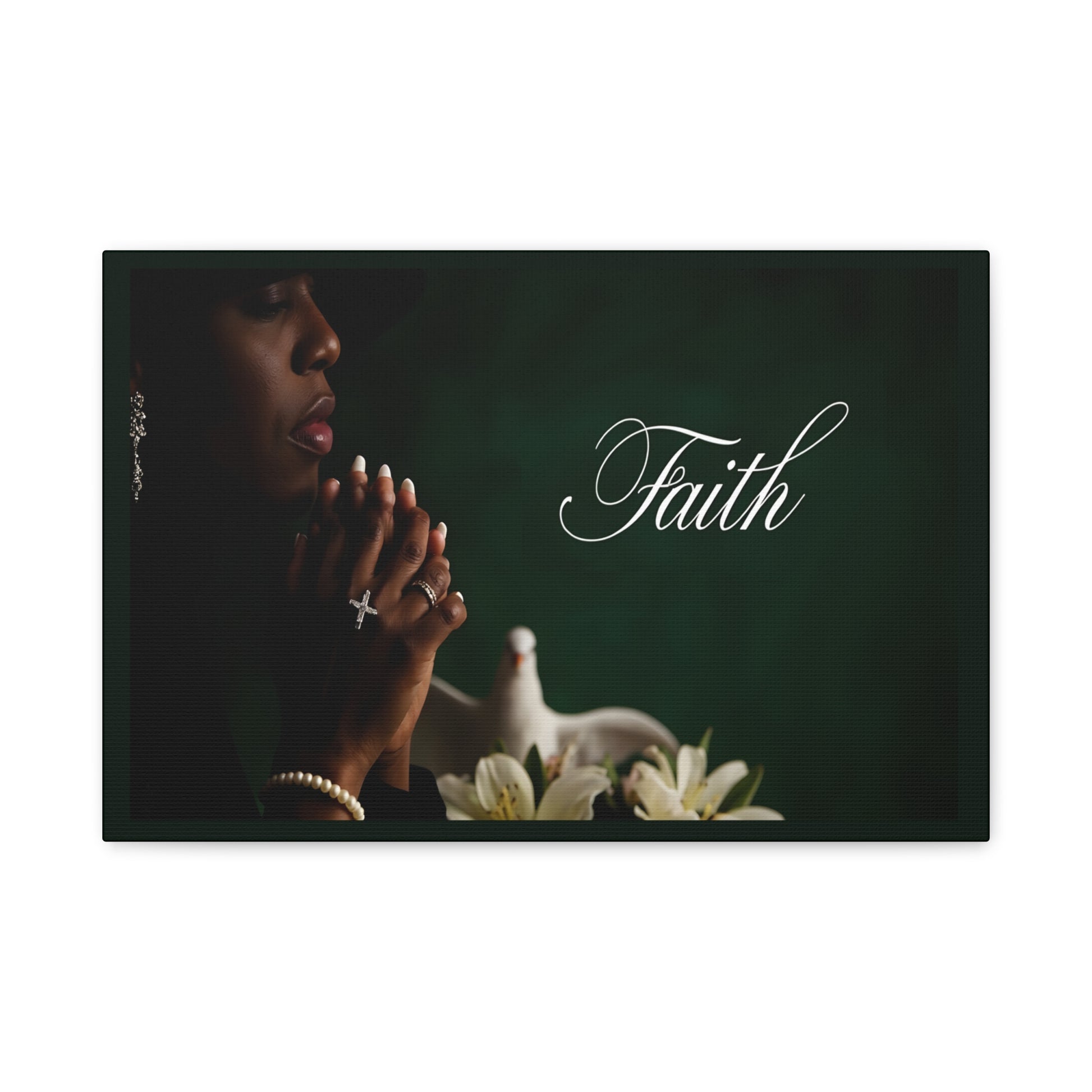 Faith 34 Women's Inspiration Canvas Wall Art by Grace Canvas