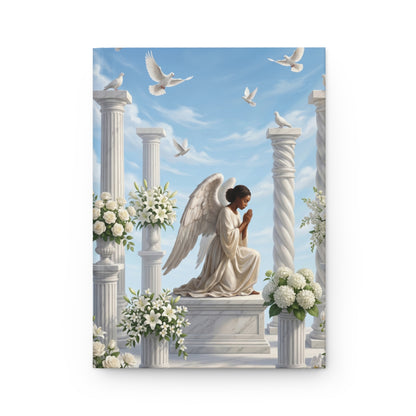 Angelic Grace Journal Hardcover Ruled Notebook