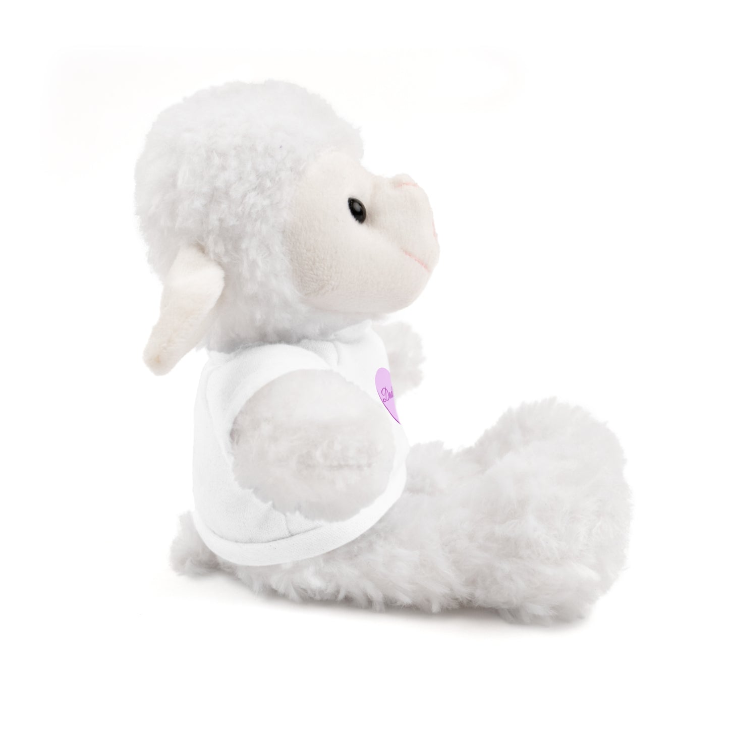 Lavender "Daddy's Girl" Lamb Plush with Tee