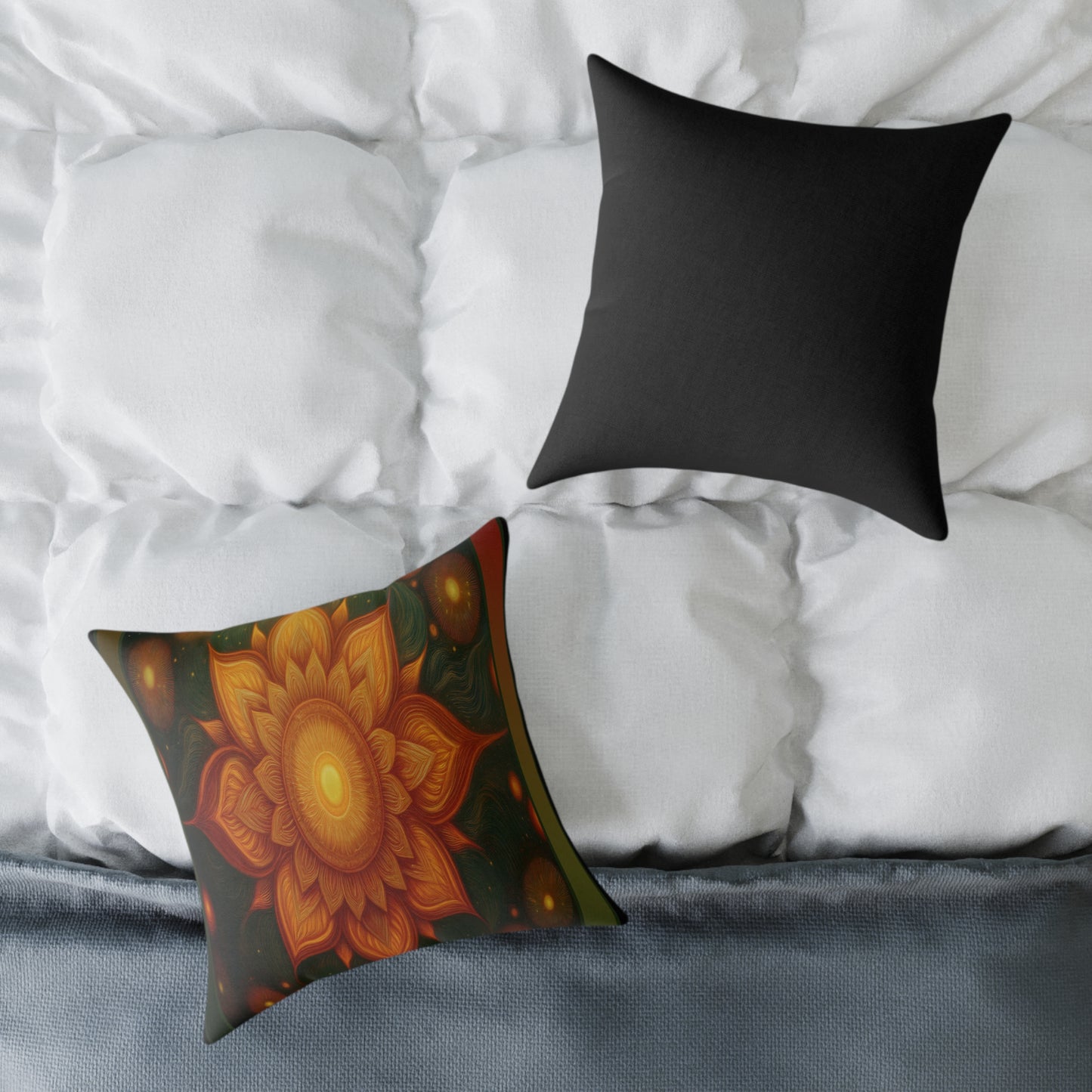 Bohemian Sun Square Pillow