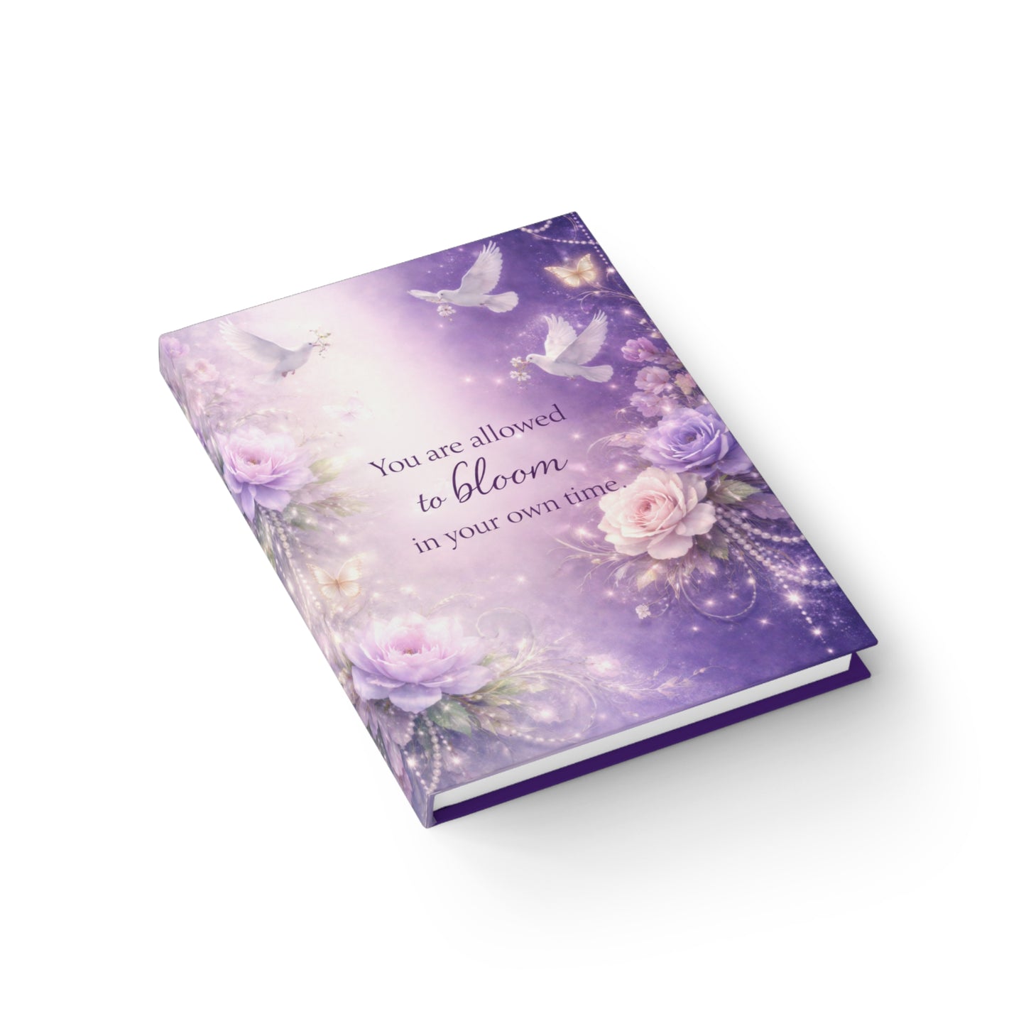 Bloom Inspirational Hardcover Ruled Journal