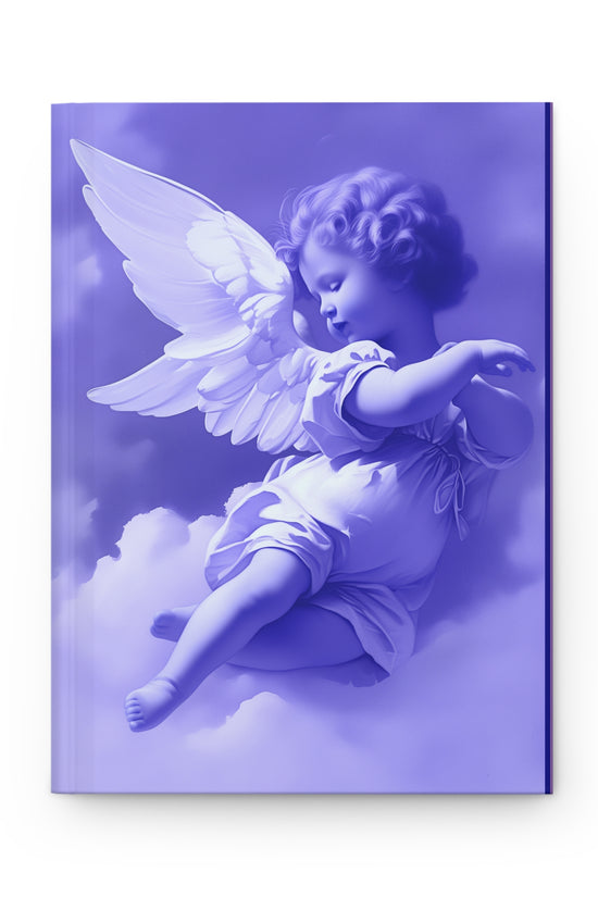 Angel Cherub Hardcover Personal Journal by Grace Canvas
