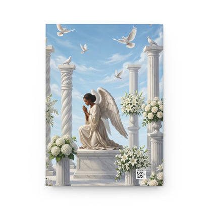 Angelic Grace Journal Hardcover Ruled Notebook