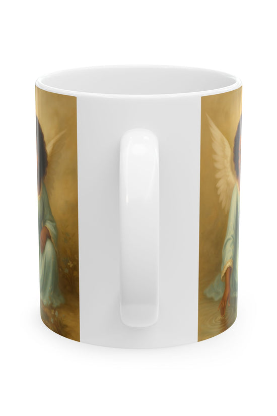 Serenity Angel Ceramic Mug (11oz/15oz) by Grace Canvas.shop