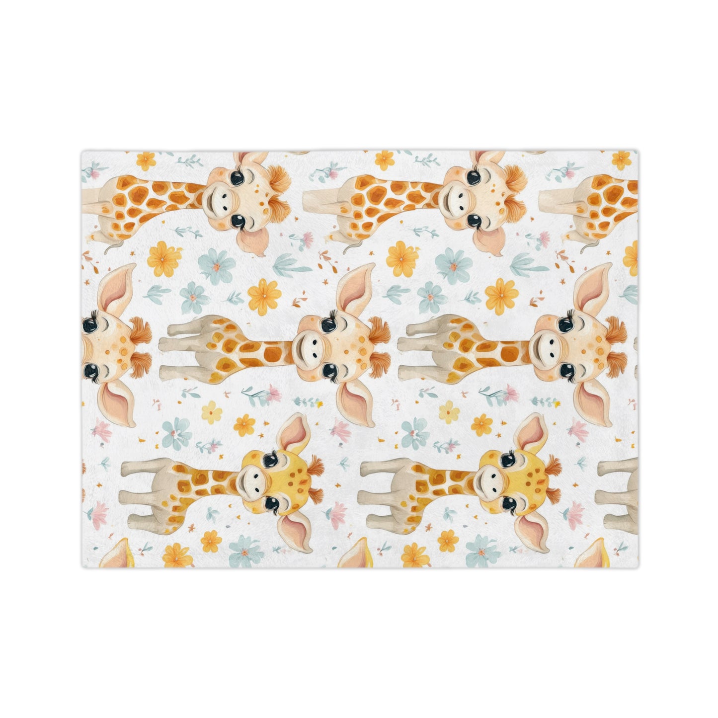 Giraffe Baby Blanket