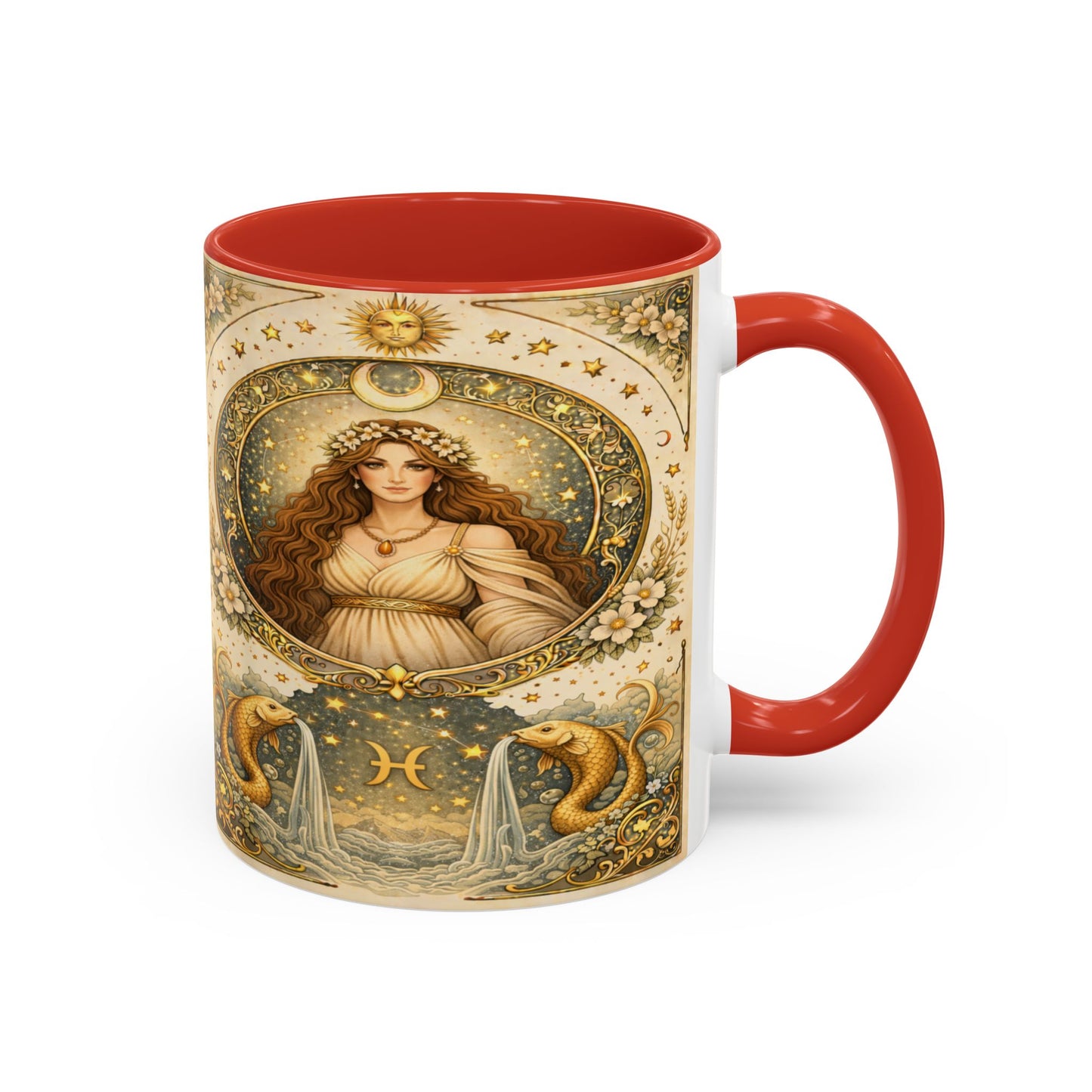 Celestrial Pisces Zodiac Coffee Mug