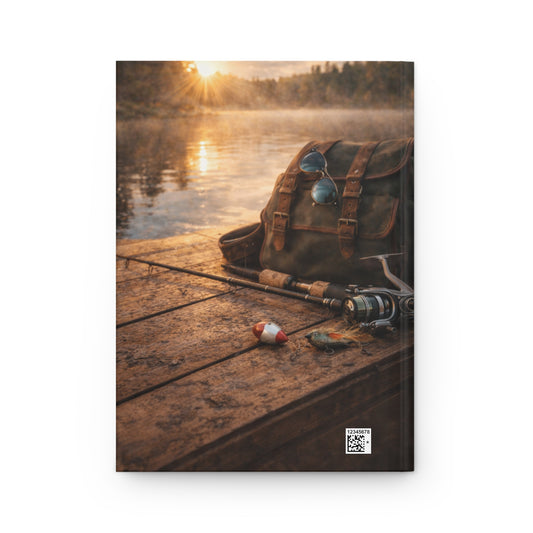 Sunrise Fishing Journal by Grace Canvas Shop