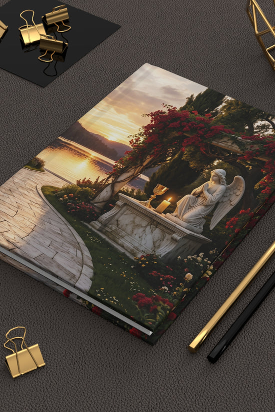 Grand Garden Hardcover Ruled Journal Notebook
