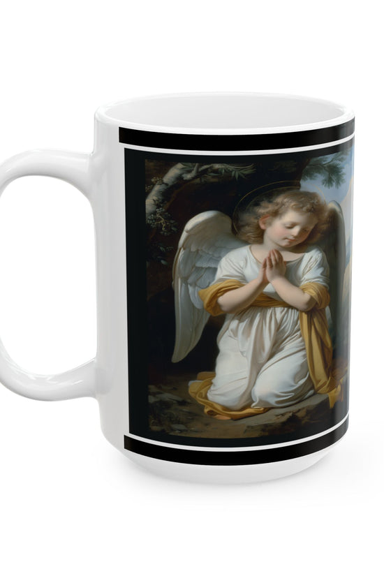 Inspirational Angel Ceramic Mug (11oz/15oz) by Grace Canvas.shop