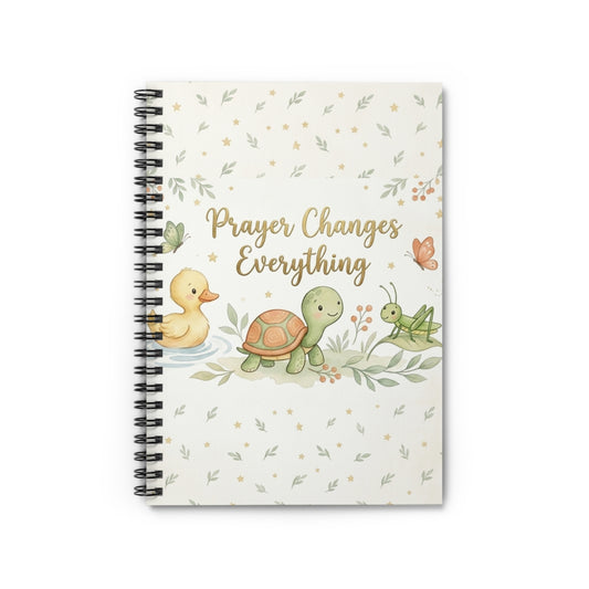 Prayer Changes Everything Spiral Notebook