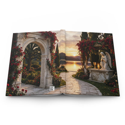Grand Garden Hardcover Ruled Journal Notebook