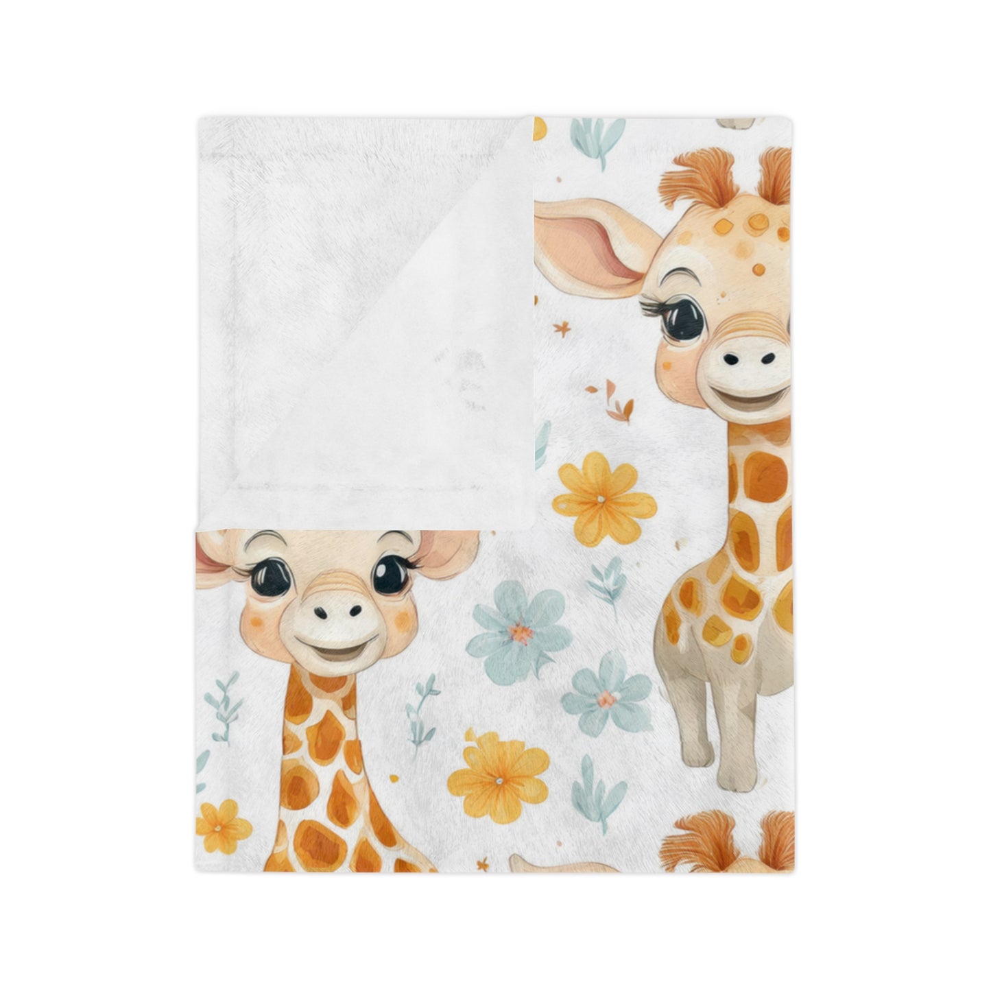 Giraffe Baby Blanket