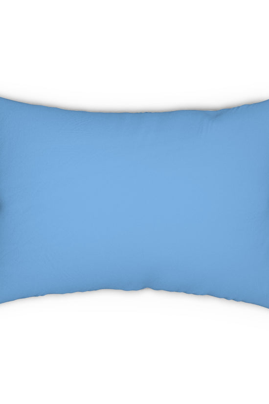 Hot Air Balloon Nursery Lumbar Pillow — Blue Baby Decor by Grace Canvas Shop