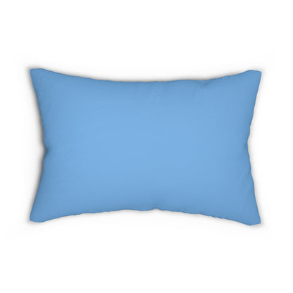 Hot Air Balloon Nursery Lumbar Pillow — Blue Baby Decor by Grace Canvas Shop