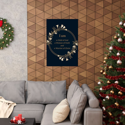 Woman of Faith Poster - Matte Vertical Print