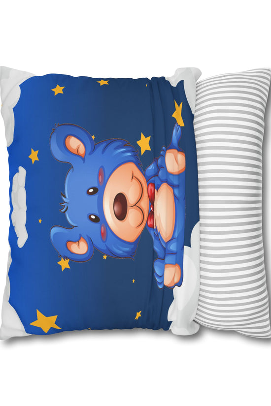 Teddy Bear Pillowcase — Available in 4 Sizes (pillowcase only) by Grace Canvas Shop