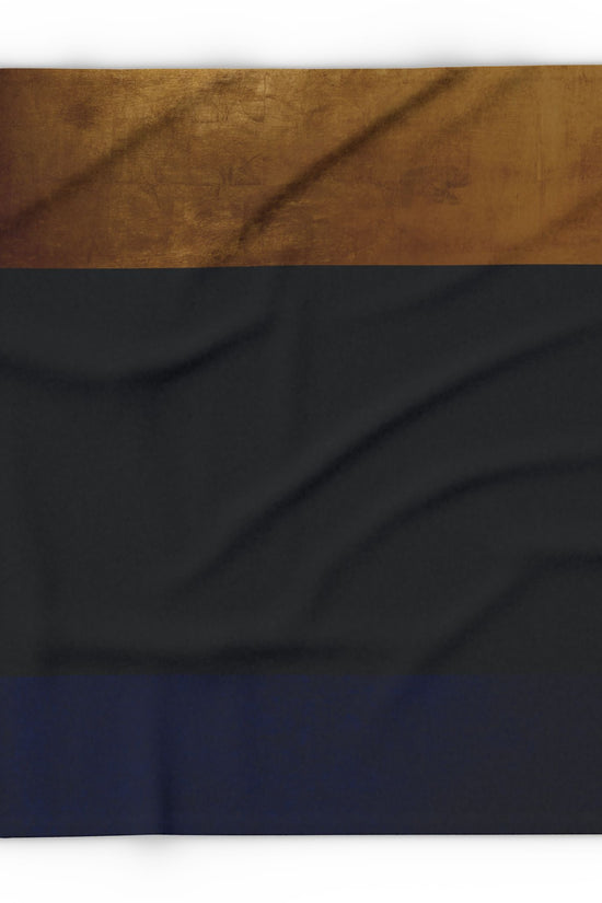 3 Colors - Arctic Colorblock Fleece Blanket by Grace Canvas Shop