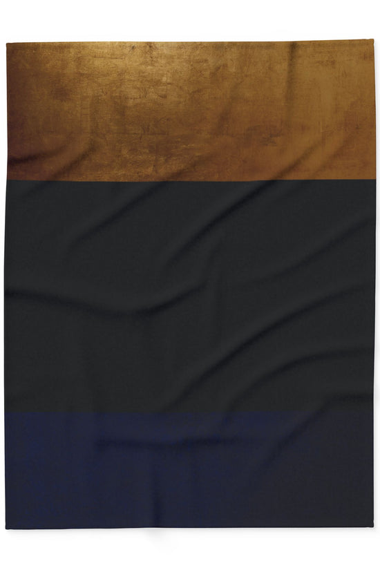 3 Colors - Arctic Colorblock Fleece Blanket by Grace Canvas Shop