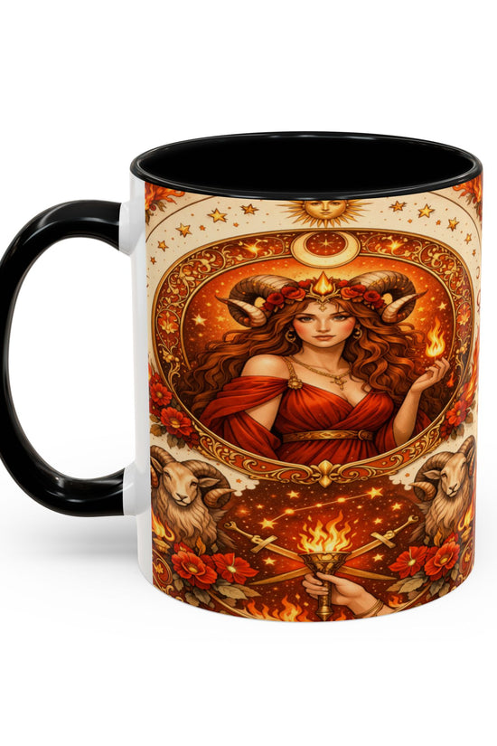 Celestial Aries Coffee Mug (11/15oz) by Grace Canvas Shop