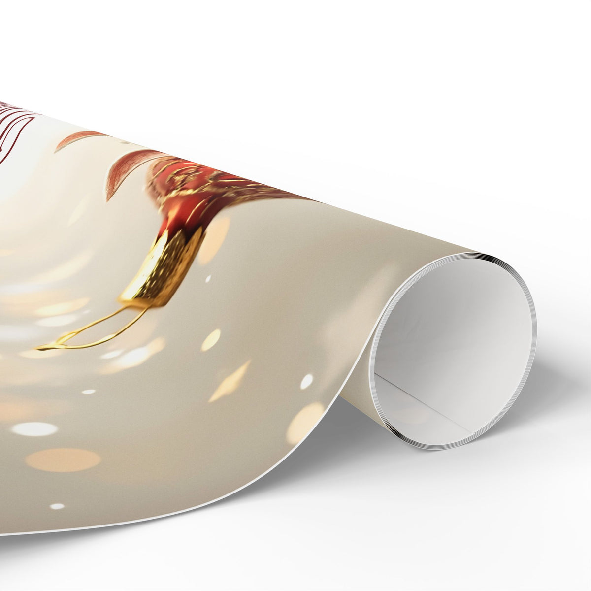 Christmas Ornament Wrapping Paper – "Merry Christmas" Holiday Gift Wrap