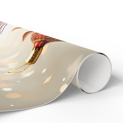 Christmas Ornament Wrapping Paper – "Merry Christmas" Holiday Gift Wrap
