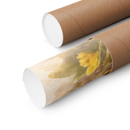 Lamb and Dog Psalm 23:1 Poster