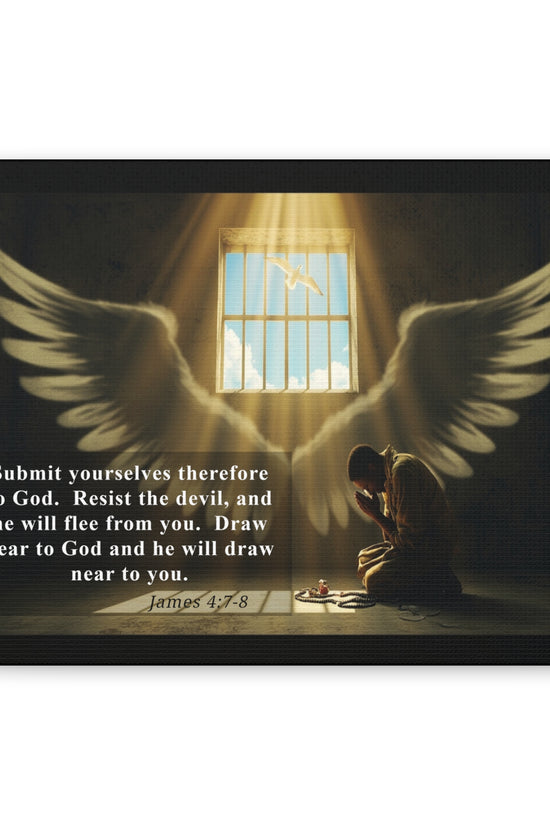 Canvas Wall Art Inspirational Prayer Print by Grace Canvas