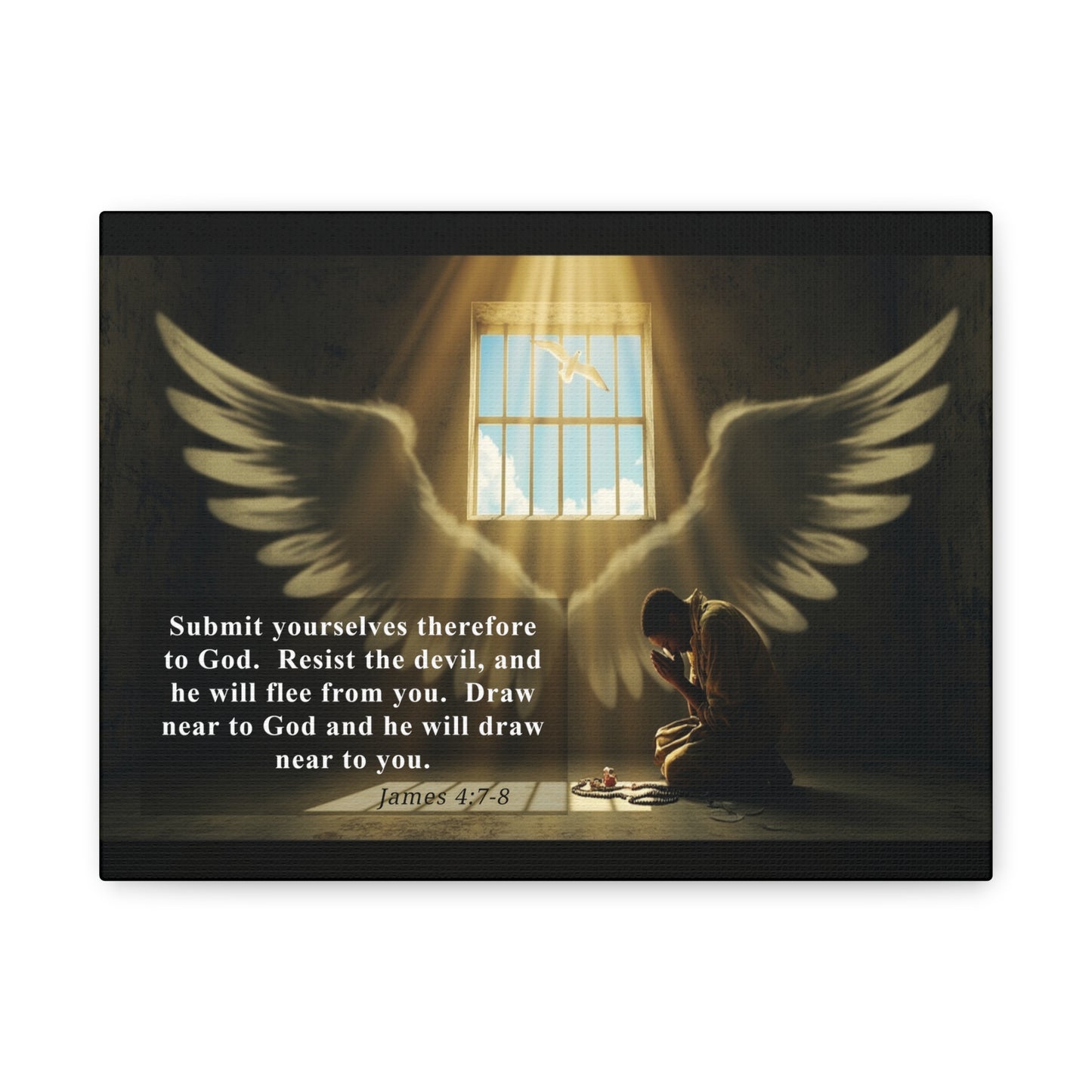Canvas Wall Art Inspirational Prayer Print