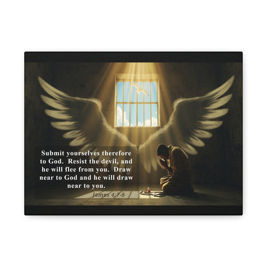 Canvas Wall Art Inspirational Prayer Print