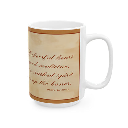 Angel Prayer Ceramic Mug  Inspirational Religious Quote Coffee Cup (11oz, 15oz)