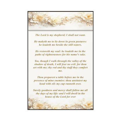 Psalm 23 Verse Home Decor by Grace Canvas