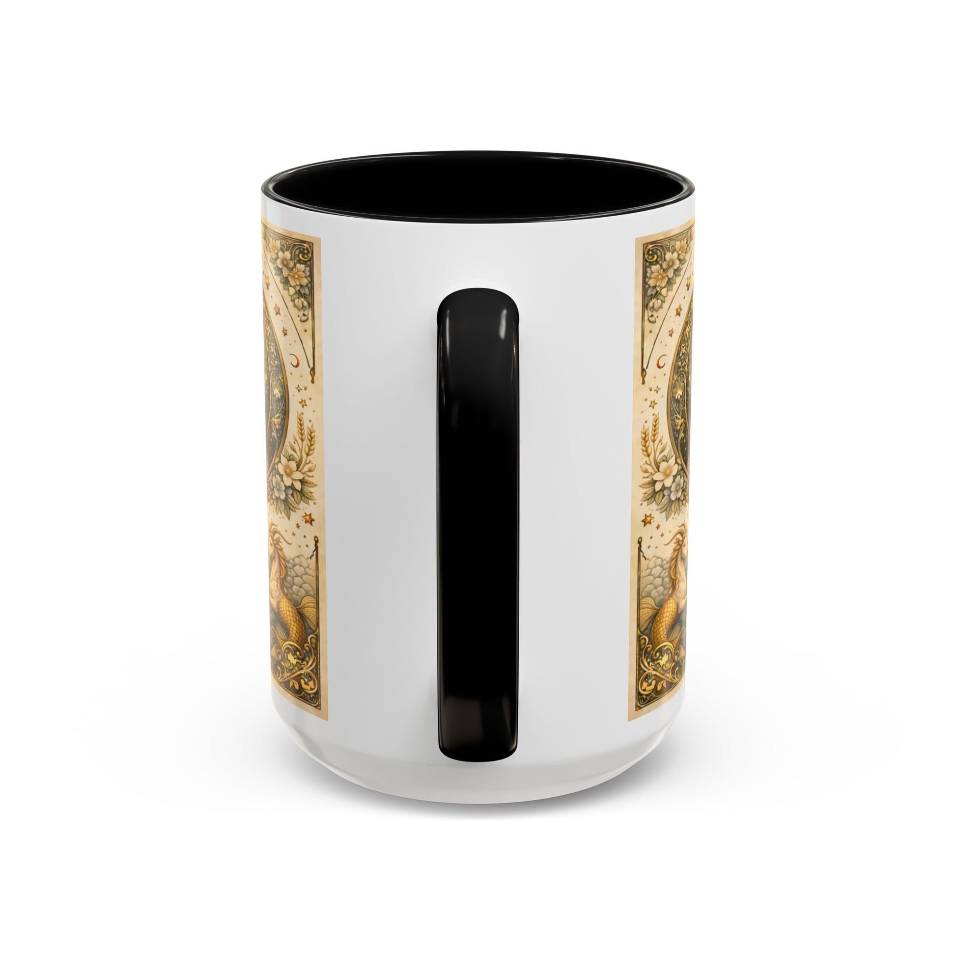 Celestial Aquarius Art Coffee Cup (11/15oz) by Grace Canvas Shop