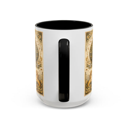 Celestial Aquarius Art Coffee Cup (11/15oz) by Grace Canvas Shop