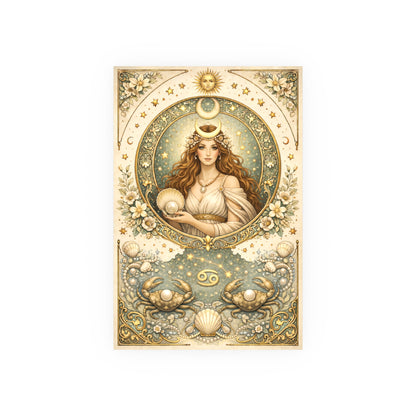 Cancer Zodiac Art Poster — Astrology Print