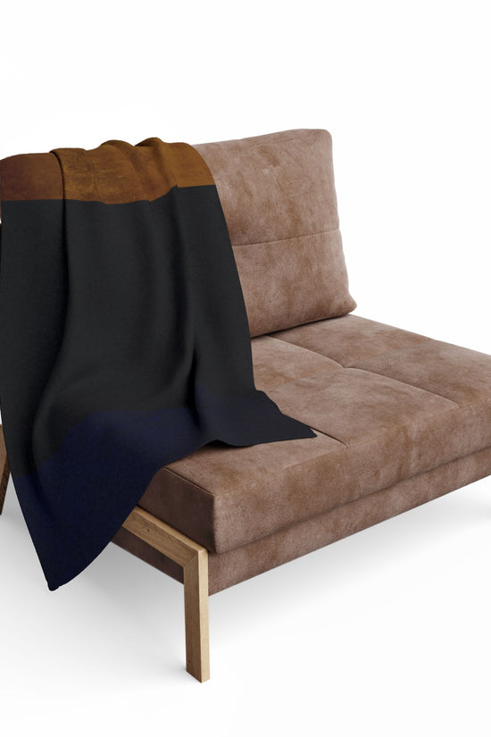 3 Colors - Arctic Colorblock Fleece Blanket by Grace Canvas Shop